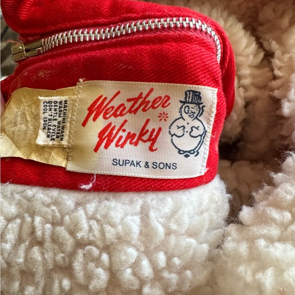 Vintage Infant/Toddler “Weather Winky” Sherpa Lined Jacket Size 12-24 Months - Picture 6 of 7